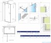 Radaway Essenza Pro Black Kdj+S kabina 100x80x100cm lewa czarny mat/szkło przejrzyste 10097380-54-01L/10098100-01-01/10098100-01-01